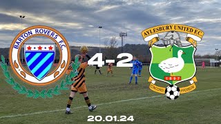 TWO GOALS DIRECTLY FROM CORNERS 6GOAL THRILLER  Barton Rovers vs Aylesbury United highlights [upl. by Wylie]