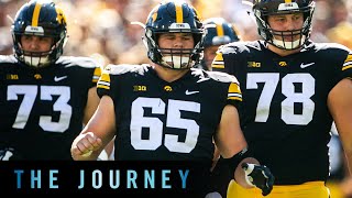 Tyler Linderbaum From Small Town to Being a Top Center  Iowa Football  The Journey [upl. by Llorrad389]