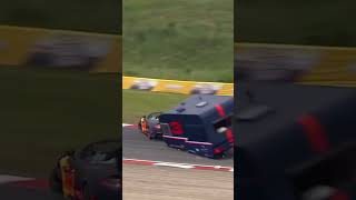 redbullracing try out trailer racing 🤣  our edit redbull f1 racing crash fun funny edm [upl. by Lightman]