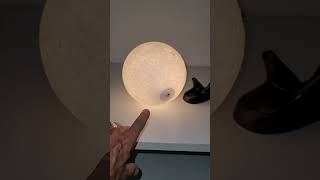 3D Moon Lamp  Makes A GREAT Nightlight [upl. by Reta]