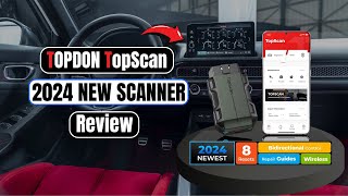 TOPDON TopScan OBD2 Scanner BiDirectional Wireless Scanner [upl. by Sinylg]