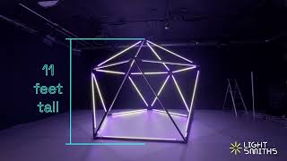 GeoDome Astera Hyperion Lighting Installation [upl. by Enyallij]