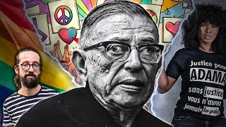 Le PÈRE du GAUCHISME JeanPaul Sartre [upl. by Ecadnak]