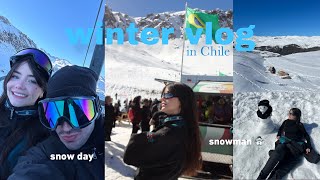 VAMOS VIAJAR arrumando a mala vlog Chile amp primeira vez na neve ❄️⛄️ [upl. by Omarr]