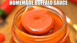 How to Make Homemade Buffalo Sauce Recipe Video  Sweet and Savory Meals [upl. by Ogu]