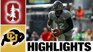 Stanford vs Colorado Highlights I College Football Week 7  2023 College Football [upl. by Reace]