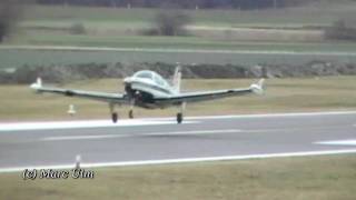 HD  Turboprop Beechcraft A36 Bonanza Short Take Off [upl. by Novyart]