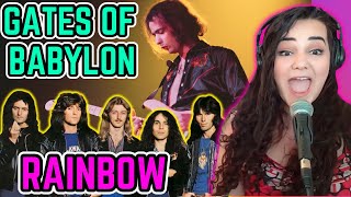 Rainbow  Gates Of Babylon  Opera Singer Reacts [upl. by Sylirama]