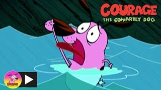 Courage the Cowardly Dog  House Flood  Cartoon Network [upl. by Ellmyer]