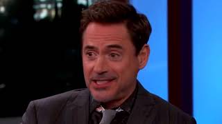 Robert Downey Jr Puts Jimmy Kimmel In his Place  Body Language Drama [upl. by Aggappe]