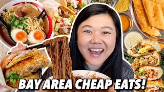 TOP 10 CHEAP EATS in the SOUTH BAY AREA Food Tour Under 12 💸 [upl. by Clapper344]