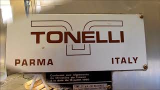 Tonelli PN 120 High speed mixer bakery condition [upl. by Einnaf]