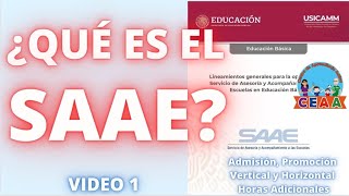 CEAA Lineamientos Operación SAAE Examen Promoción Vertical Admisión Docente Horas USICAMM 2022 [upl. by Tobi]