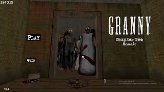 Granny Chapter Two Remake Door Escape Grandpa With Shotgun [upl. by Garrity]