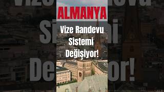 Almanya Schengen Vizesi İçin Yeni Randevu Sistemi idatarandevu [upl. by Nerreg398]