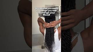 DIY Passion Twist on Curly Hair Tutorial  Easy amp Affordable [upl. by Yelsnya]