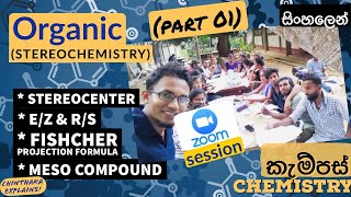 Organic Stereochemistrypart 01 සිංහලෙන් [upl. by Wichern]