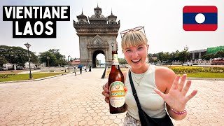 Our Shocking First Impressions of LAOS 2024 🇱🇦 Tourists Avoid This City Vientiane [upl. by Levin890]