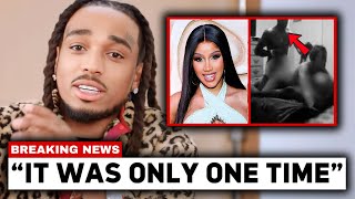 Quavo BUSTS Cardi B For LEAKING His And Offsets Fr3ak0ff With Saweetie [upl. by Blackman]