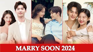 TOP 10 KOREAN ACTORS WHO GOT MARRIED IN 2024  Lee Jong Suk  Lee Jun Ho  IU  Yoona [upl. by Marelda]