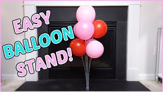 EASY BALLOON STAND  BALLOON CENTERPIECE [upl. by Dominus]