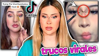 DESMINTIENDO LOS TRUCOS MÁS FAMOSOS DE TIKTOK  Maven Beauty [upl. by Grove]