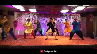 Zingaat Sairat  Indian Wedding Dance  Natya Social [upl. by Adnalu]