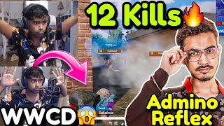 GodL 12 Kills WWCD • Neyoo Shocked 😮 👑 Admino Reflex 🥵 [upl. by Rabbi612]