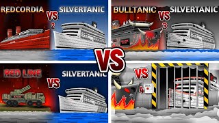 BULLTANIC VS SILVERTANIC 🚢⚓️🛳 FULL ANIMATION FlipaClip [upl. by Ahseekat836]