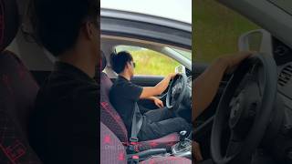 Two cars met on a narrow road The expert driver actually operated like this viral skills shorts [upl. by Edge]