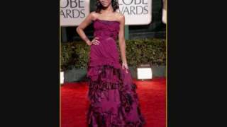 GOLDEN GLOBES 2010  ALL RED CARPET DRESSES [upl. by Kamal]