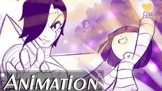 Death by Glamour UNDERTALE ANIMATIC   Mettaton vs Frisk Fight [upl. by Sauncho870]