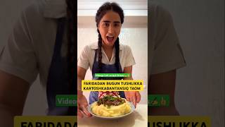 🍛 FARIDA ABEDGA KARTOSHKA PISHRDI trend rekk reels instagram funny music kesfet keşfet rek [upl. by Bottali725]