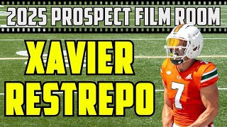 Xavier Restrepo Highlights amp Scouting Film  2025 NFL Draft Prospect [upl. by Amehsyt]