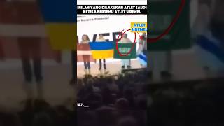 Respect untuk atlet saudipalestina indonesiapalestina infodunia faktadunia infounik info iran [upl. by Airamanna]