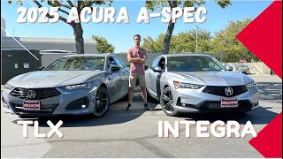 TLX or Integra Which one is better 2025 Acura Aspec [upl. by Macdonald]