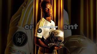 VINICIUS Gagnera le ballon dor où sont les aigris sport football sports shorts views reels [upl. by Otho936]