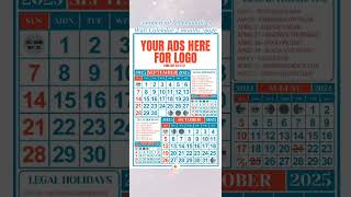 Commercial Wall Calendar [upl. by Lai]