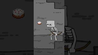 Alex has a secret weapon 😎🎂💀 minecraftcartoon subscribers 2danimation loop fun [upl. by Cock]