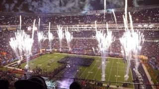 Super Bowl XLVIII 48 intro to the Pepsi Halftime Show with Bruno Mars [upl. by Sej]