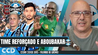 Lista do Grêmio com muitas surpresas e as últimas de Aboubakar [upl. by Gebler35]