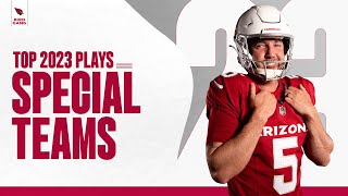 Arizona Cardinals 2023 Top Plays Special Teams [upl. by Nikolos928]