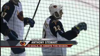 Atlanta Thrashers Anthony Stewart Talks Of Sale Of Franchise To Winnipeg 052011 [upl. by Eiliak136]