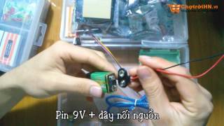 Mở hộp Kit Arduino Uno R3 V1  V2  Combo học tập Arduino Uno R3 [upl. by Lynnette]