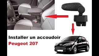 Installer accoudoir Peugeot 207 [upl. by Eilsehc474]