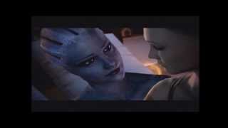 Mass Effect 3 FemShep Liara Romance [upl. by Francine]