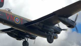 The Lancaster Bomber landing just wow Watch this ❤️ [upl. by Jennie]