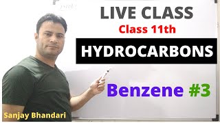 Hydrocarbons13  Benzene  Class 11 Methods of Preparation  Electrophilic Substitution Reactions [upl. by Haswell]