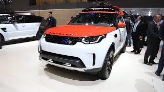 женевский автосалон 2017 range rover velar svr discovery XC 60 audi Q8 bentayga Ducati [upl. by Vizzone480]