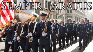 US March Semper Paratus Instrumental [upl. by Enytsuj8]